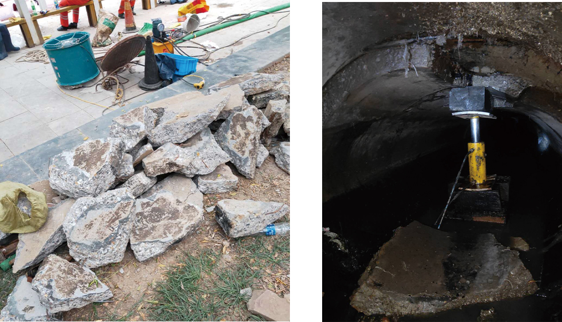 达日管道预处理
